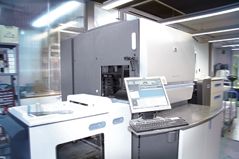 Indigo Digitaldruckmaschine